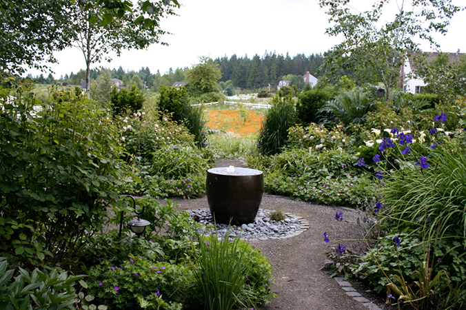 water pot with vista